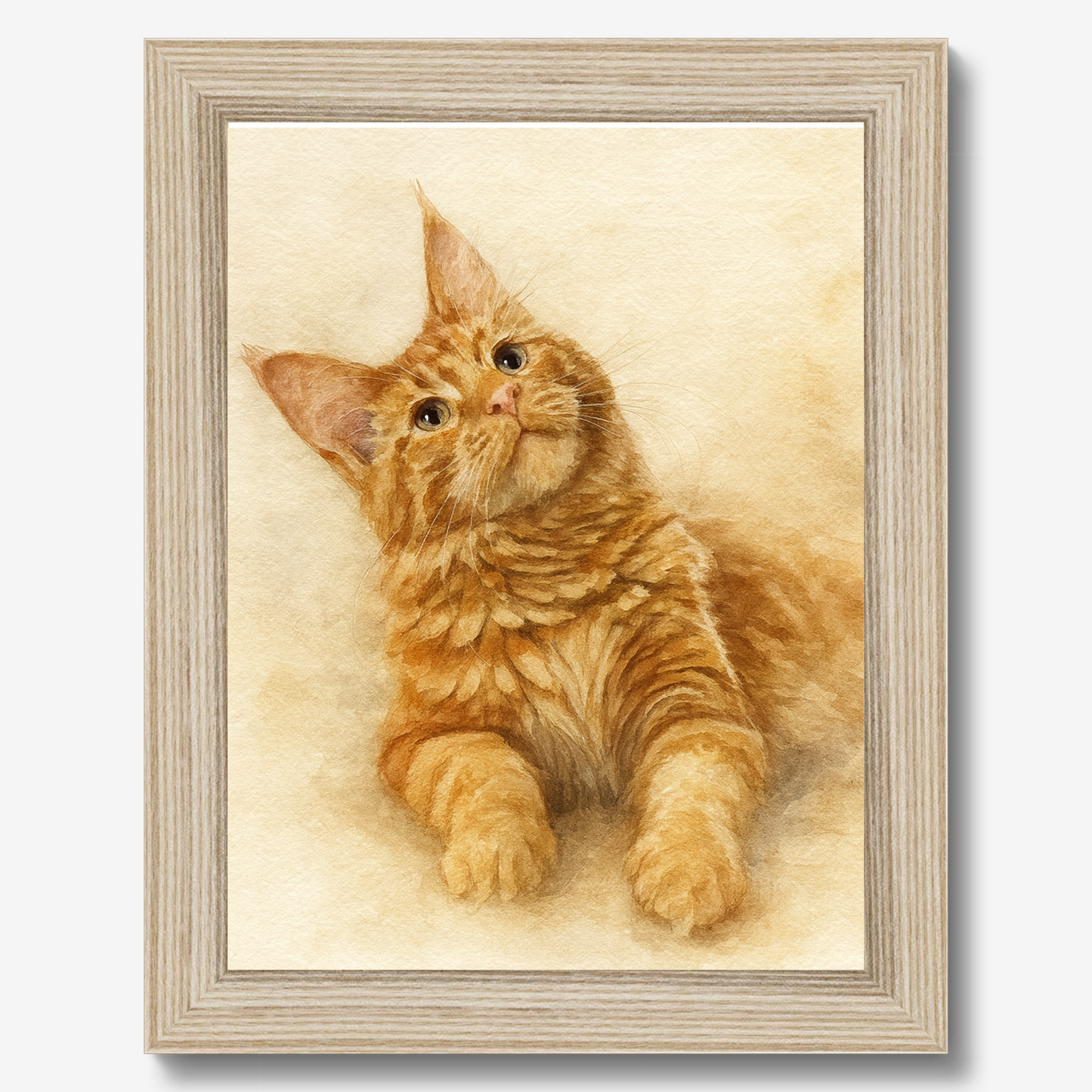 Portrait Aquarelle Fine Art personnalisé