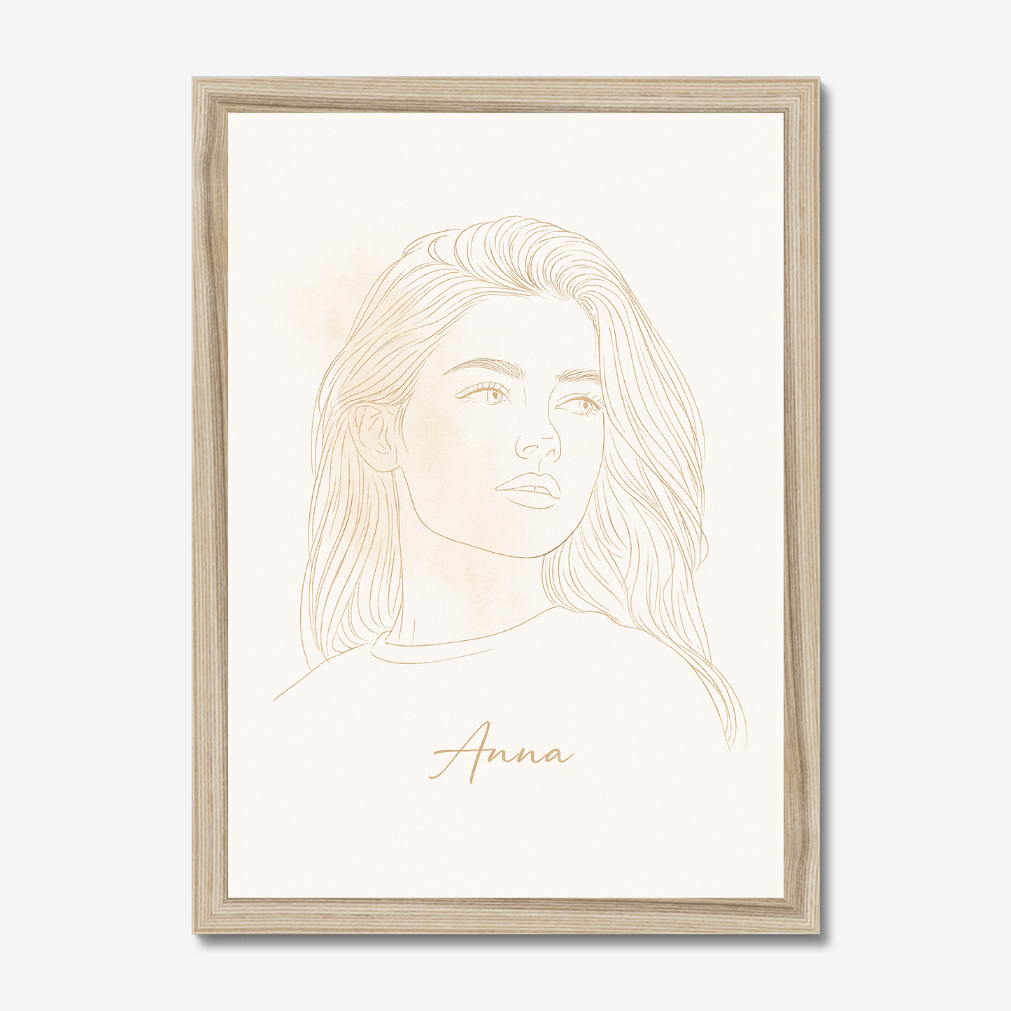 Portrait Moderne personnalisé