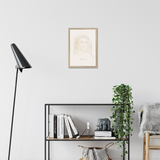 Portrait Moderne personnalisé